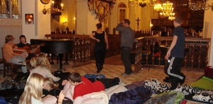 Overnatning i kirken