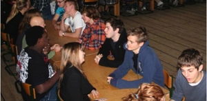 Speed-talking konfirmandord