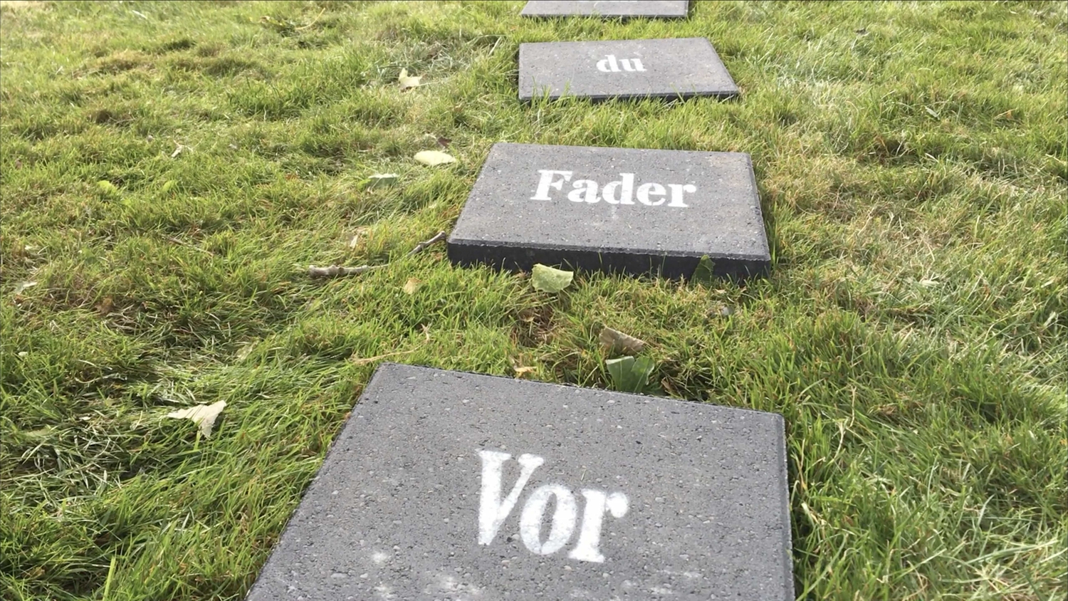 Gå Fadervor - udendørs