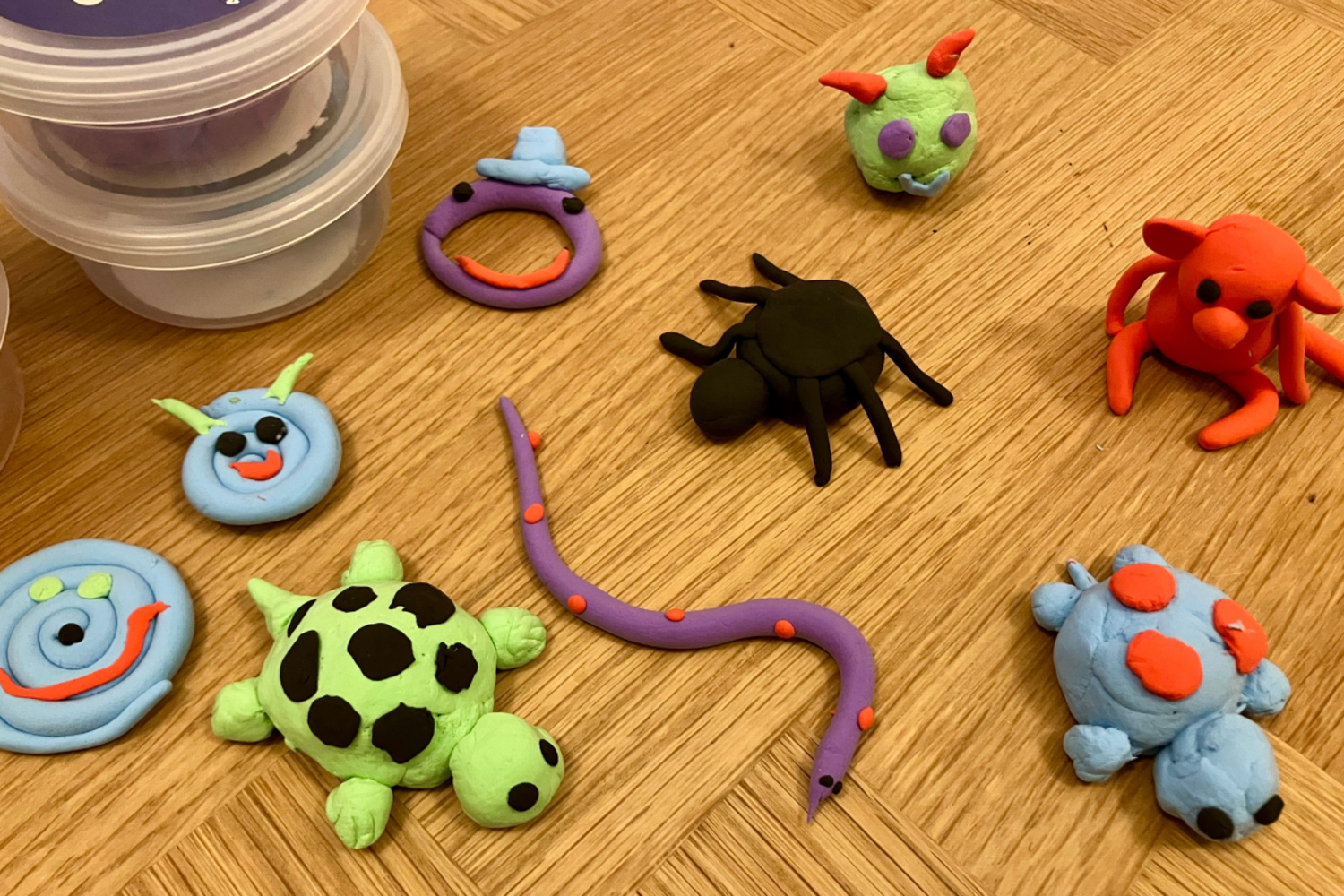 Skabelse og Silk Clay