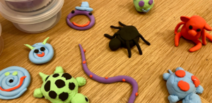 Skabelse og Silk Clay