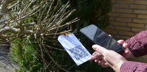 QR koder og konfirmationsord - udendørs