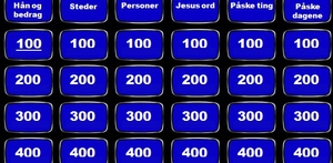 Påske Jeopardy