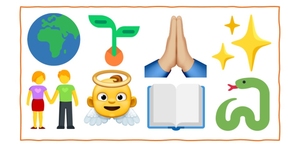 Skabelsesberetningen med emojis