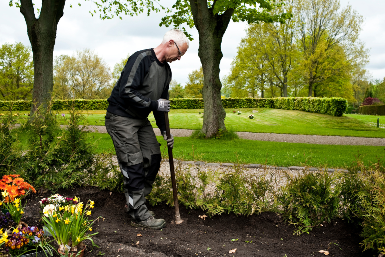 Besøg hos kirkens ansatte