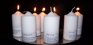 Lysgudstjeneste med konfirmanddåb