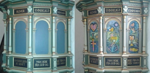 Udsmykning af prædikestol