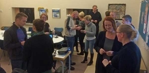 Quiz og byt ved forældremøde