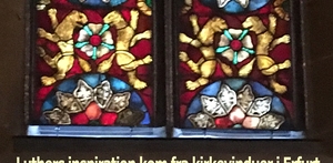 Lutherrosen klip ud og forklar