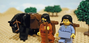 Juleevangeliet med LEGO