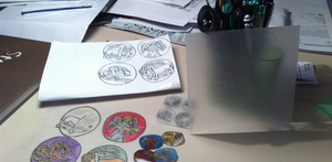 Fire evangelister og krympeplast