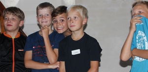 Pinseløb for minikonfirmander