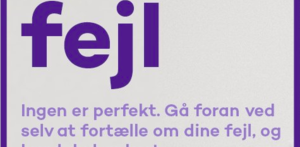 Det er menneskeligt at fejle