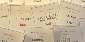 Konfirmand hint til afslutning