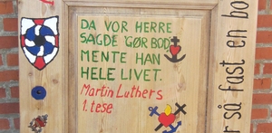 Luthers teser og en dør!