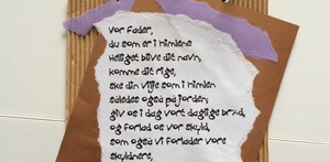 Ophæng med Fadervor