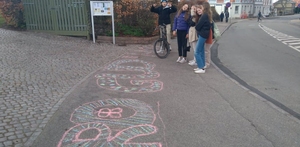 Konfirmationsord med gadekridt