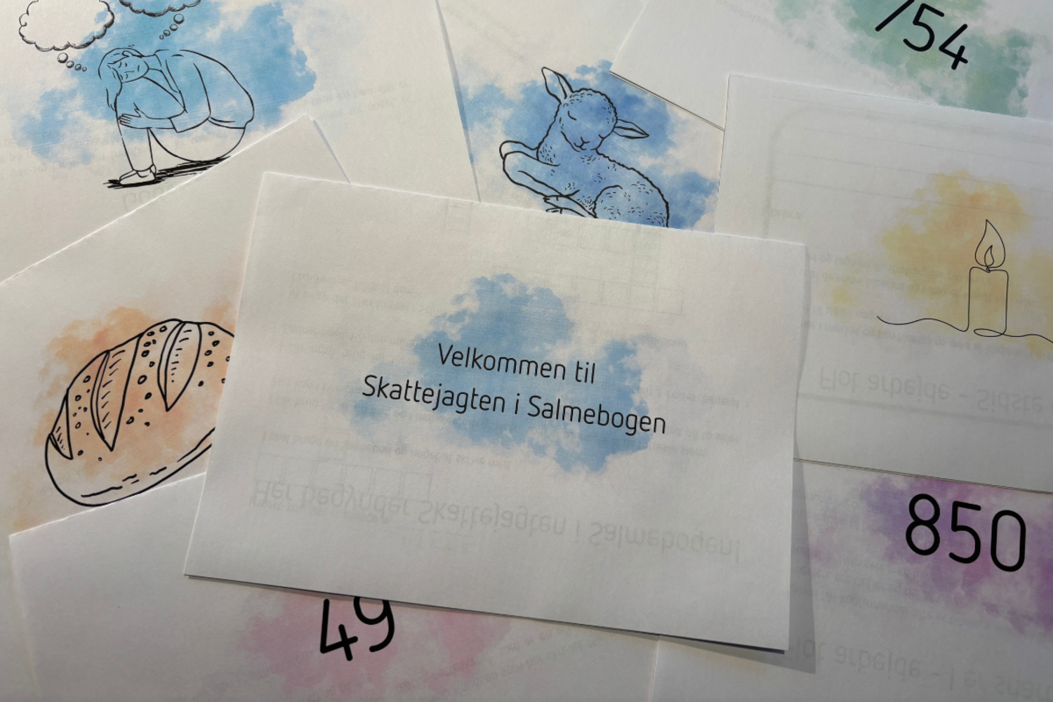 Skattejagt i Salmebogen