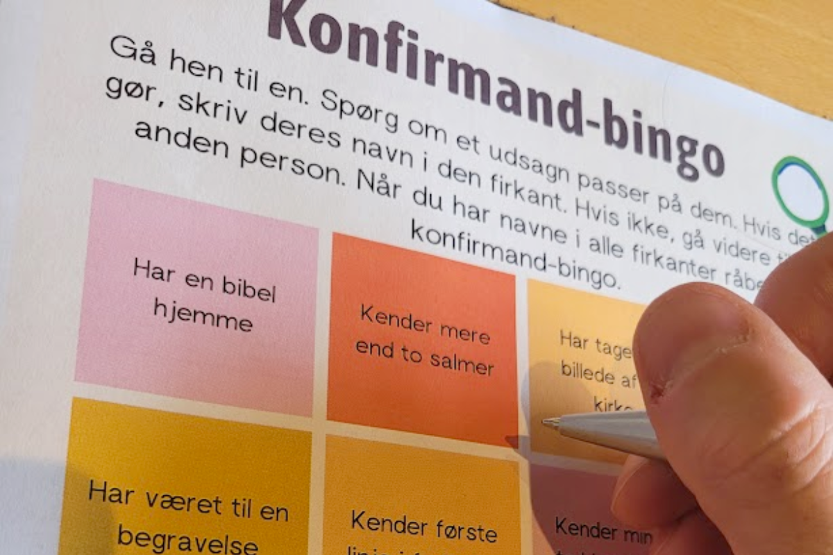 Konfirmand-bingo
