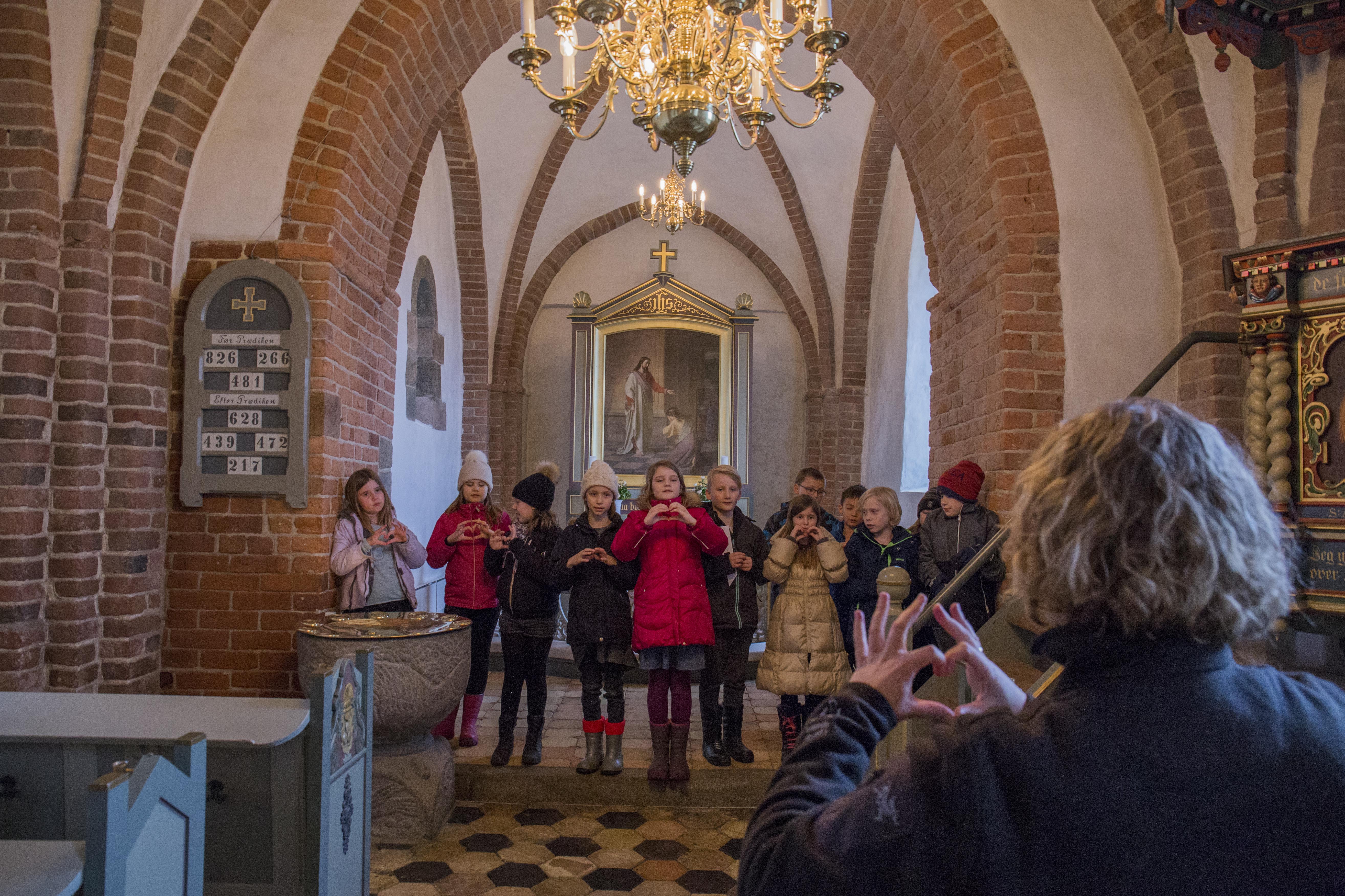 Læseteater om Jesus i Nazareths synagoge